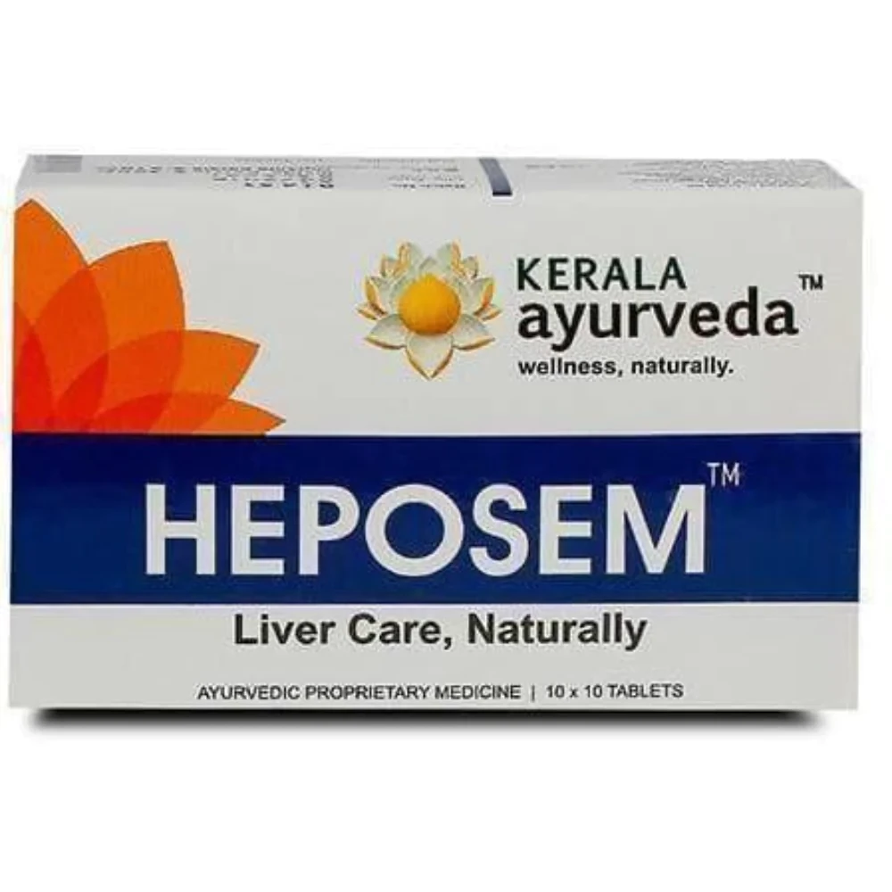 Kerala Ayurveda Heposem Tablet, 100 Tablets-1.webp